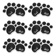 12St Anti-Slip Silicone Sticker Auto Deurrand Bescherming Zwart