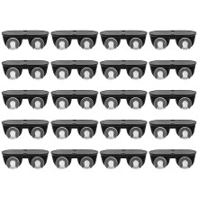 20St Adhesieve Mini Casters Wielen Draaipunt Voor Opslagkisten