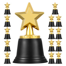 15St Miniatuur Gouden Plastic Prijs Voor Kinderen En Studenten