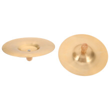 1Paar Messing Kinder Percussie Instrumenten Handcymbalen Huis Dans