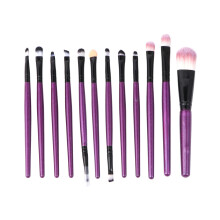 12St Make-Up Borstels Voor Vrouwen, Handvat, Assorti Kleuren