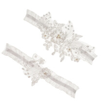 Lace Dijkring Man Bruidssluier Kousenband Trouwjurk