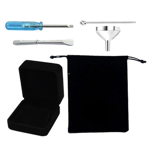 1Set Compacte Roestvrijstalen Trechter Kit Precisie Urn Vulling