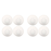 8Pièces Bols À Céramiques Blanches Élégants Pour Buffet