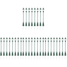 32Pièces Luminaire Miniature Vert Pour Décor De Table Paysage