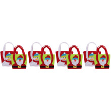 8Pièces Sacs De Noël Non Tissés Couleur Assortie Pour