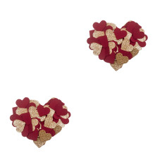 120Pièces Confettis Cœurs Love Design Coloré Pour Événements Festifs