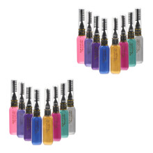 16Pièces Accessoires Coloration Temporaire Usage Pratique