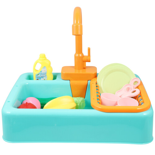 3Ensembles Jouet Maison Lave- Vert Clair Durable Enfant