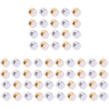 60Pièces Ornements Ronds En Silicone Transparent Pour