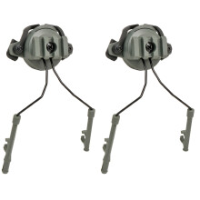 2Pièces Rail Vert Pour Casque Avec Adaptateur Outdoor 19-21Mm
