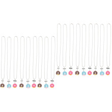 18Pièces Accessoires Colliers Donut Multicolores Confort