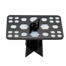 Make-Upkwasten Organizer Zwart Met Zachte Siliconen Bescherming