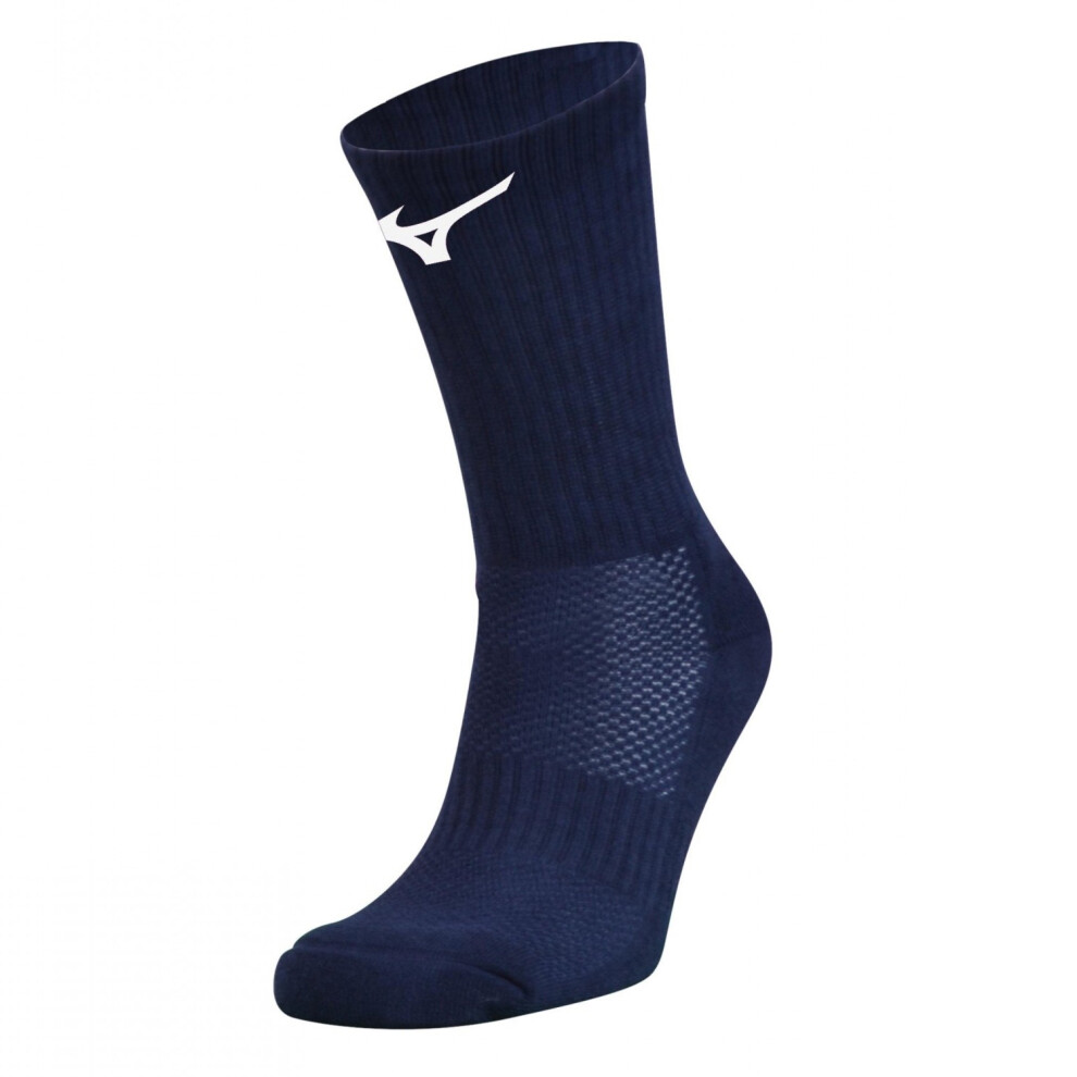 Mizuno (9 Uk-11 Uk, Navy) Unisex Adult Crew Socks
