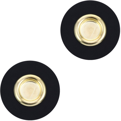 2Pièces Tampons Stopper Nylon Noir Sol Protégé
