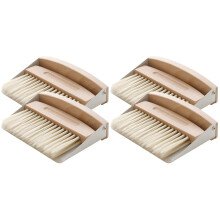 4Ensembles Petite Pelle Balai Mini Bois Clair Nettoyage Clavier