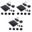 3Pièces Solaire Noir Pour Circulation Jardin 1