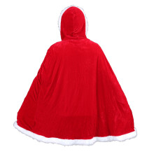 Kerst Cape Mantel Voor Mevrouw En Kinderen Met Capuchon Voor Feest