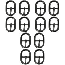12Pièces Boucles Métalliques Pour Sangles DIY Accessoires