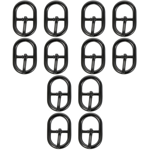 12Pièces Boucles Métalliques Pour Sangles DIY Accessoires