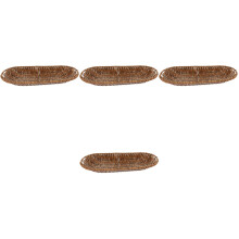 4Pièces Corbeille Tressée En Rotin Pour Stockage À