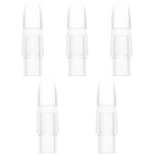 5Pièces Accessoire Saxophone Soprano Bec Transparent En ABS Durable