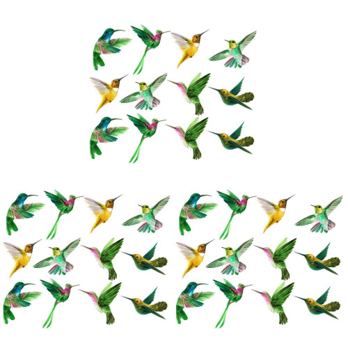 36Pièces Stickers Fenêtres PVC Décor 1