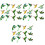 36Pièces Stickers Fenêtres PVC Décor 3