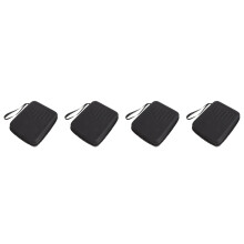 4Pièces Sacoche Kalimba Noire Étui De Transport Et Protection