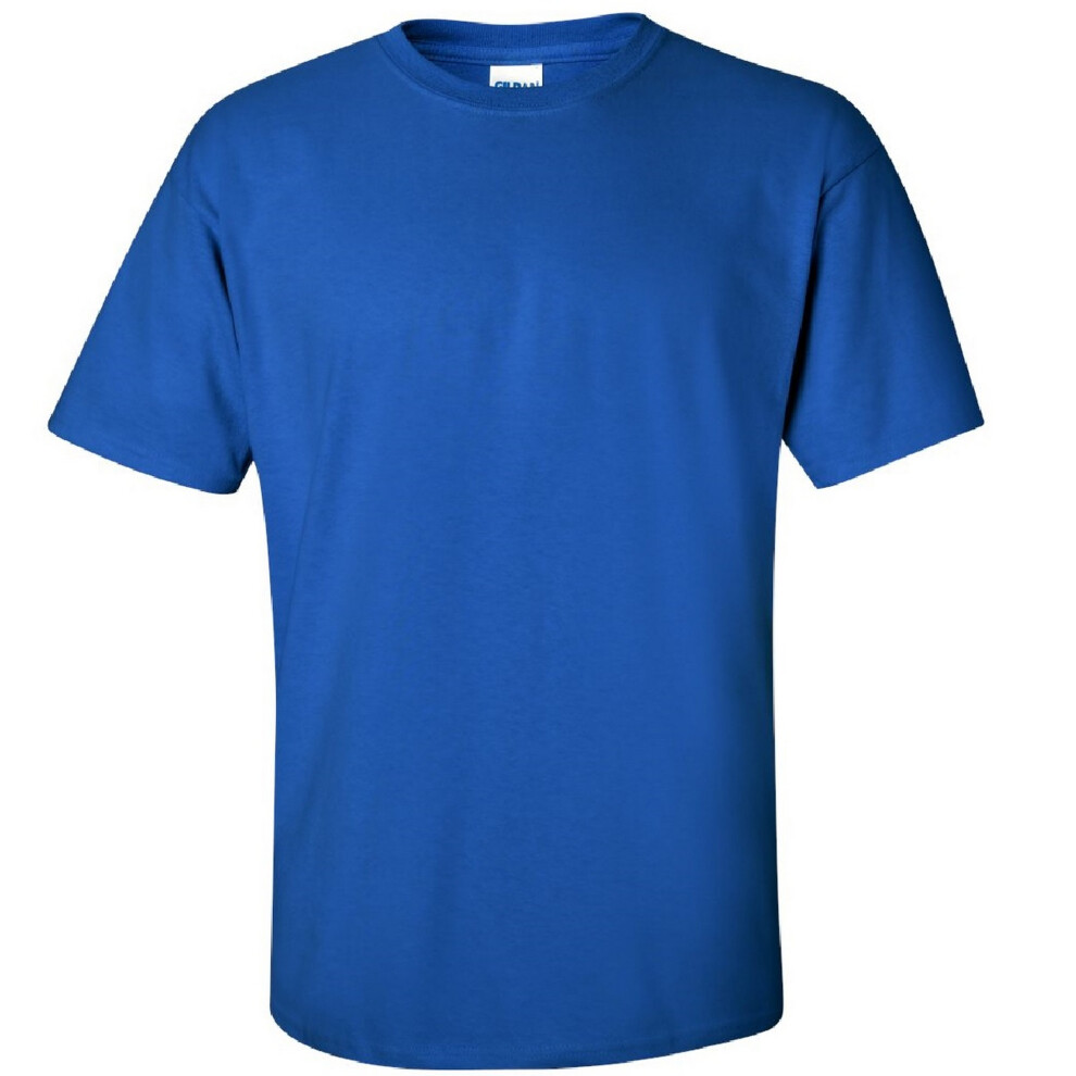 Gildan (2Xl, Royal) Mens Ultra Cotton Short Sleeve T-Shirt