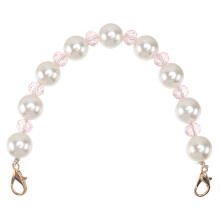 1 Stuks Parel Ketting Schoudertassen Tas Plastic Wit Miss