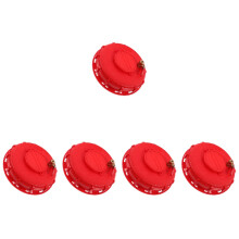 5Stk Rote Schraubdeckel Für -Eimer, & Robust