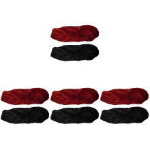 8Pièces Chapeaux Satin Taille Femme Colorés