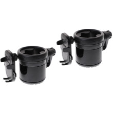 2Pièces -Gobelet Téléphone Noir Pour Poussette