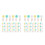 100Pièces Trombone Marque-Page Métal Assorti Usage 1