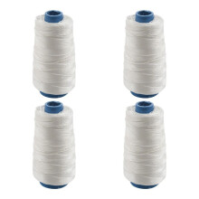 4Stück 400M 80Lbs Nylon Twisted Bowstring Faden Angelschnur NäHschnur Kite , Weiß