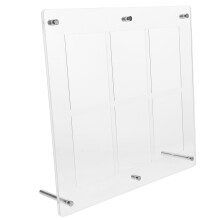 1 Set Frame Voor Handelskaarten Duidelijke Acryl Kaarthouder
