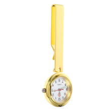 Watch Gouden Digitale Pocket Watch Met Clip En