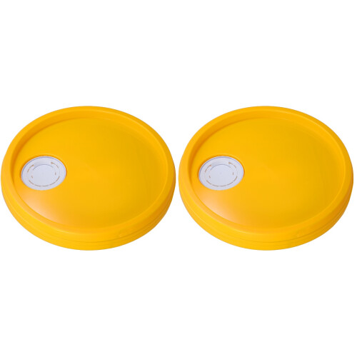 2Pièces Couvercle Seau ABS Étanche Usage Baril