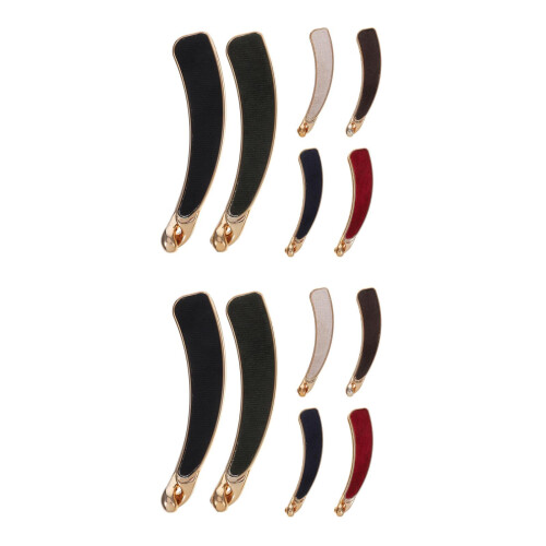 12Pièces Barrette À Dents Banane Pour Décoration