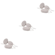 9Pièces Pierre Pieds Gris Enlève Massage