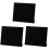 3Pièces Support Boucles D'oreilles Noir Facile À Utiliser 1