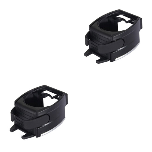 2Pièces Porte-Gobelets Résistant Noir Pour Ventilation