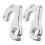 2 universele aluminium achterderailleurbeugel voor racefiets 1