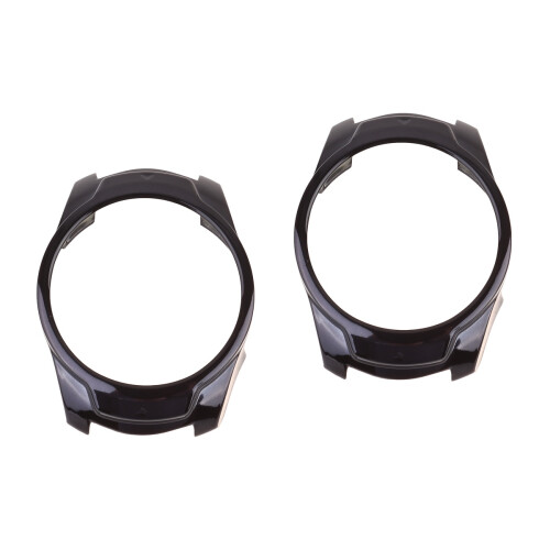 2Pièces Étui Tpu Noir Anti-Rayures Pour Montre Connectée