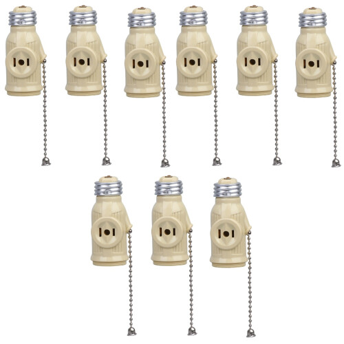 9Pièces Bases Lampes À Vis E26 Avec 2 Sorties