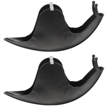2Pièces Porte-Encens Spirale Noir Récupérateur Cendres