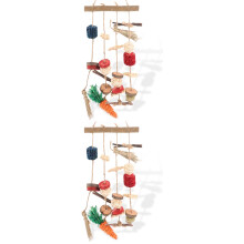2Pièces Mordeurs Hamster Multicolores Pour Rongeurs