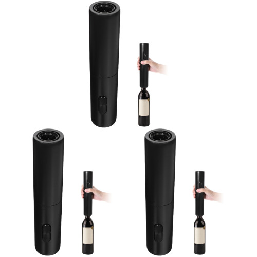 3Pièces Ouvre-Bouteille Électrique Pour Bières Vins