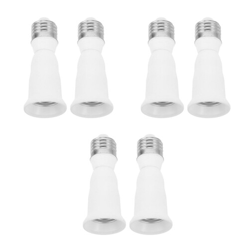 6Pièces Douille Ampoule Extenseur Résistant Pour Lampes LED